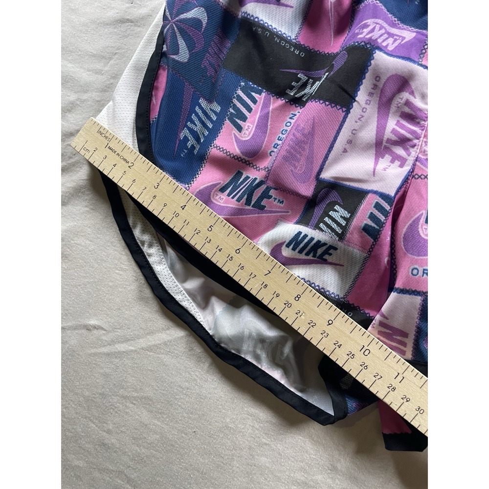 Nike Dri-Fit Women's Tempo Running Shorts Pink And Purple Size S - Picture 3 of 10